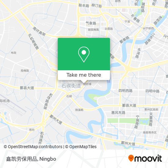 鑫凯劳保用品 map