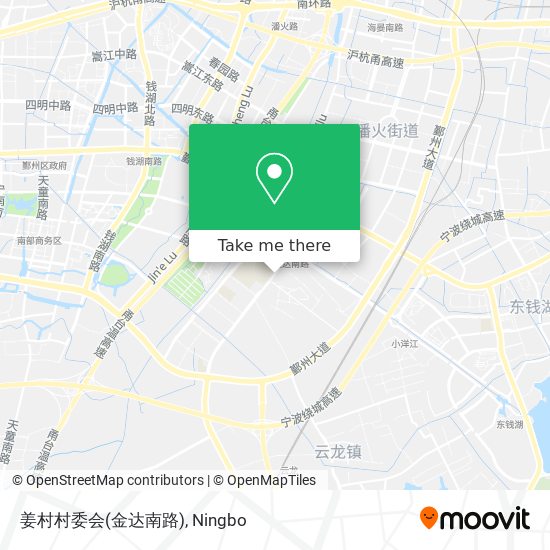 姜村村委会(金达南路) map