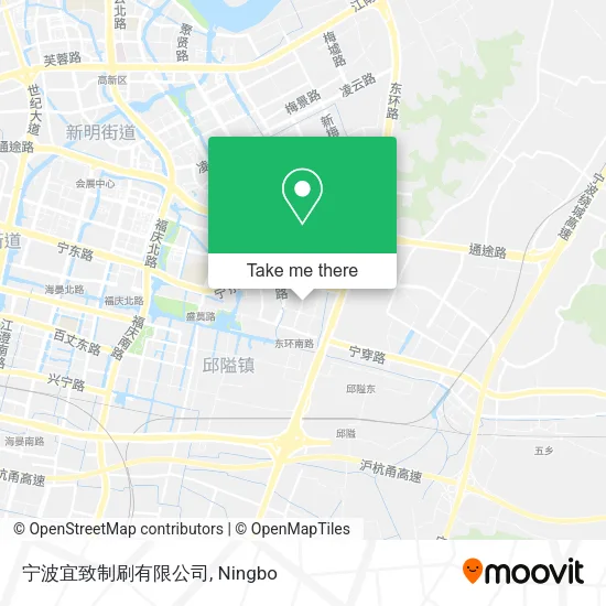 宁波宜致制刷有限公司 map