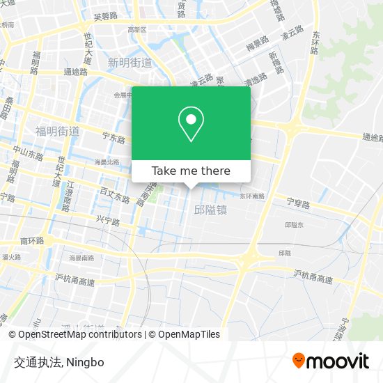 交通执法 map