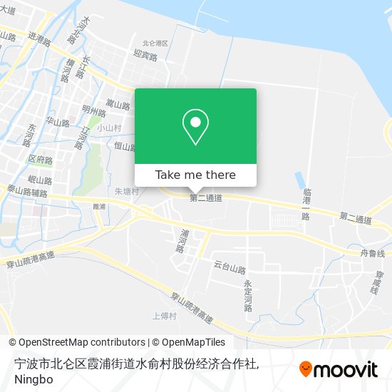 宁波市北仑区霞浦街道水俞村股份经济合作社 map