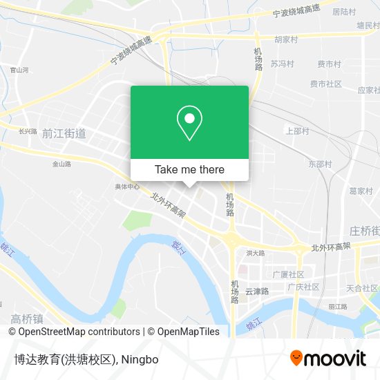 博达教育(洪塘校区) map