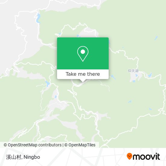 溪山村 map