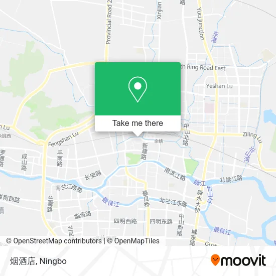 烟酒店 map