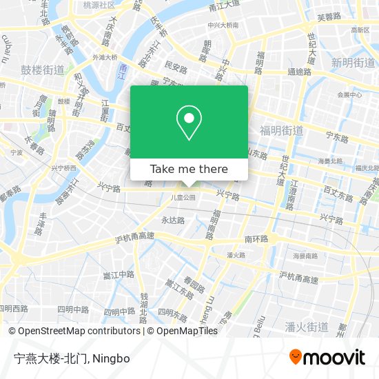 宁燕大楼-北门 map