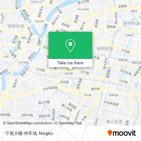 宁燕大楼-停车场 map