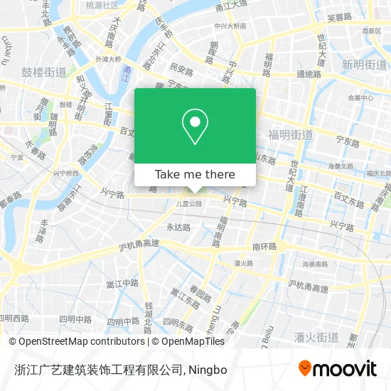 浙江广艺建筑装饰工程有限公司 map