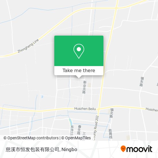 慈溪市恒发包装有限公司 map