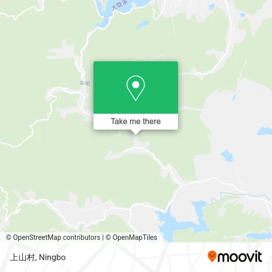 上山村 map