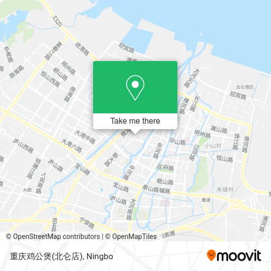重庆鸡公煲(北仑店) map