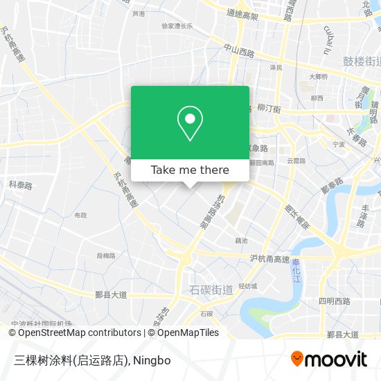 三棵树涂料(启运路店) map