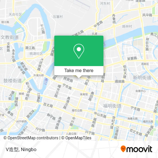 V造型 map