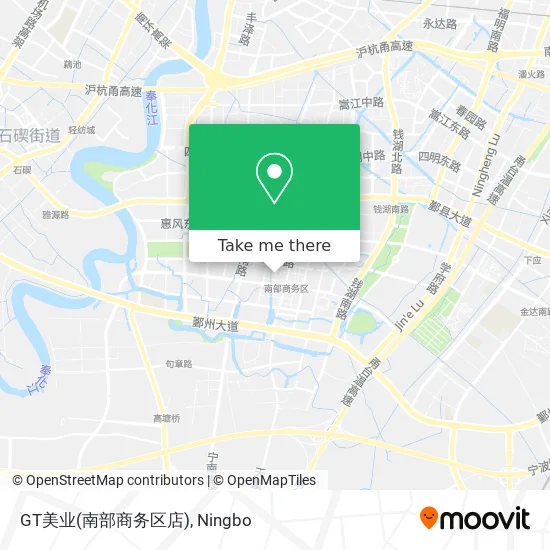 GT美业(南部商务区店) map