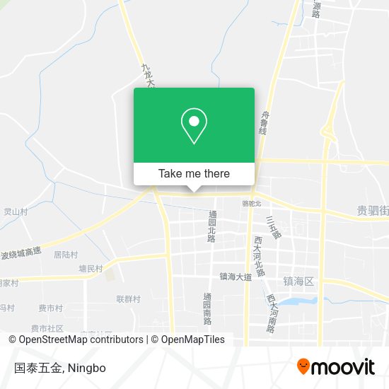 国泰五金 map