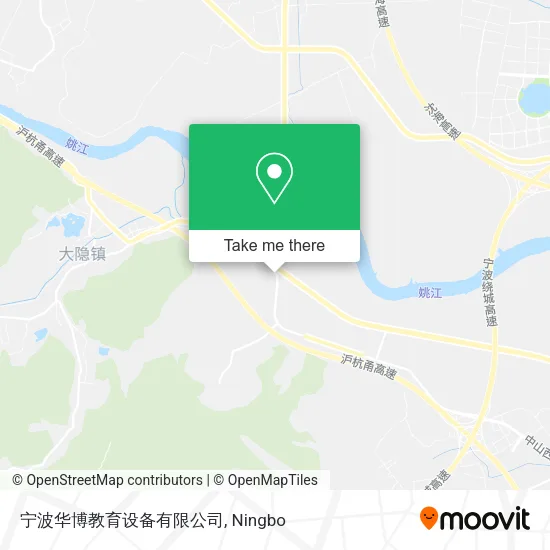 宁波华博教育设备有限公司 map