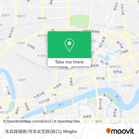 东昌路辅路/河东农贸路(路口) map