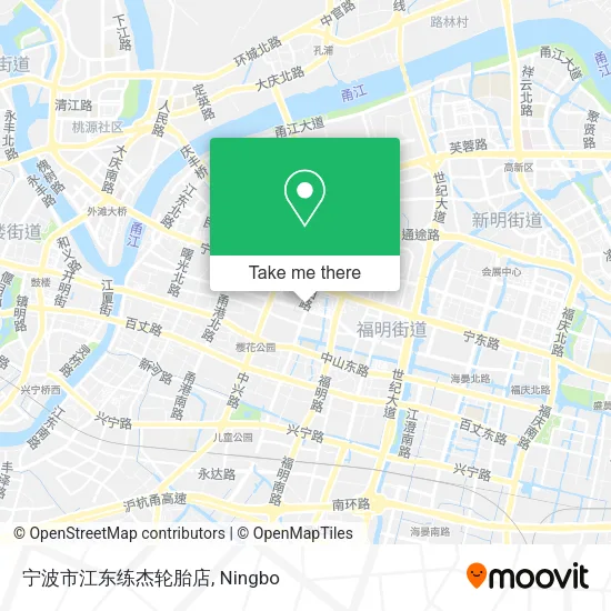 宁波市江东练杰轮胎店 map
