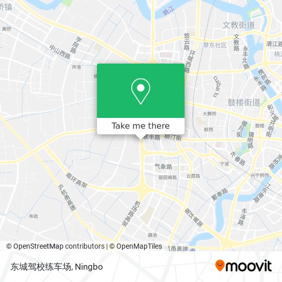 东城驾校练车场 map
