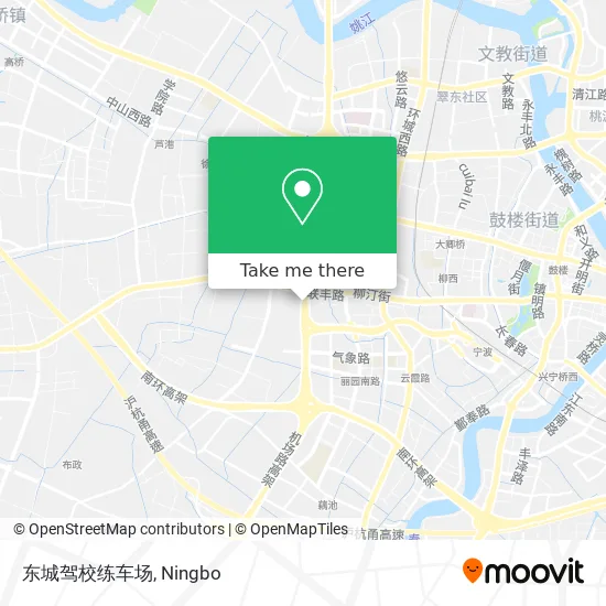 东城驾校练车场 map