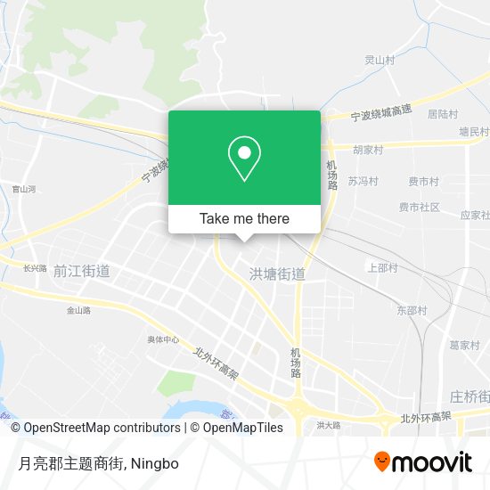 月亮郡主题商街 map