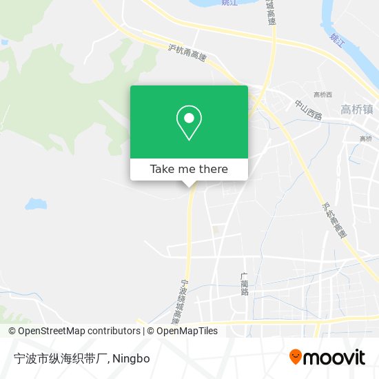 宁波市纵海织带厂 map