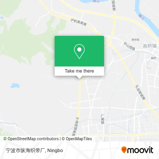 宁波市纵海织带厂 map
