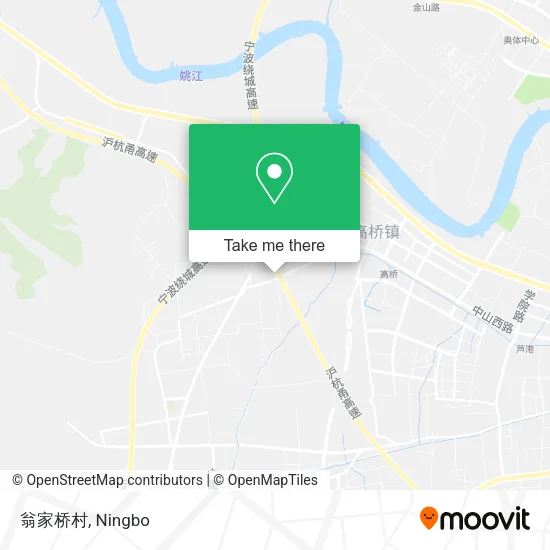 翁家桥村 map