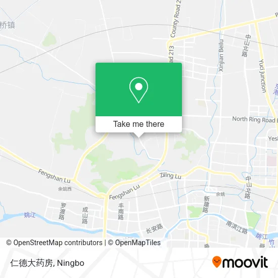 仁德大药房 map