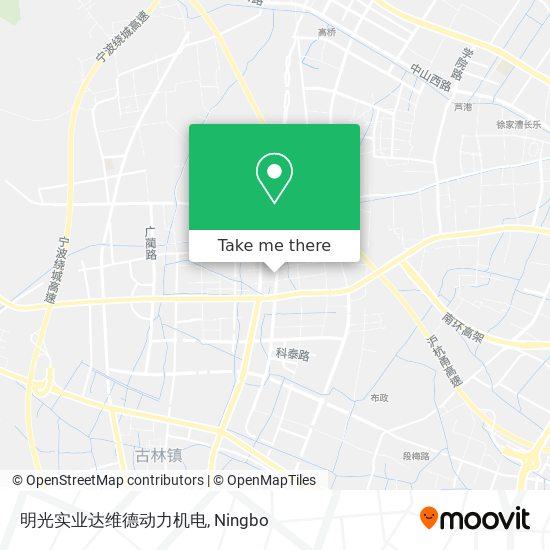 明光实业达维德动力机电 map