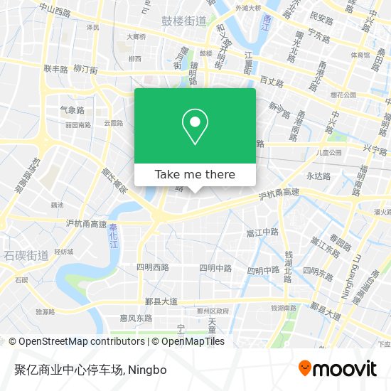 聚亿商业中心停车场 map