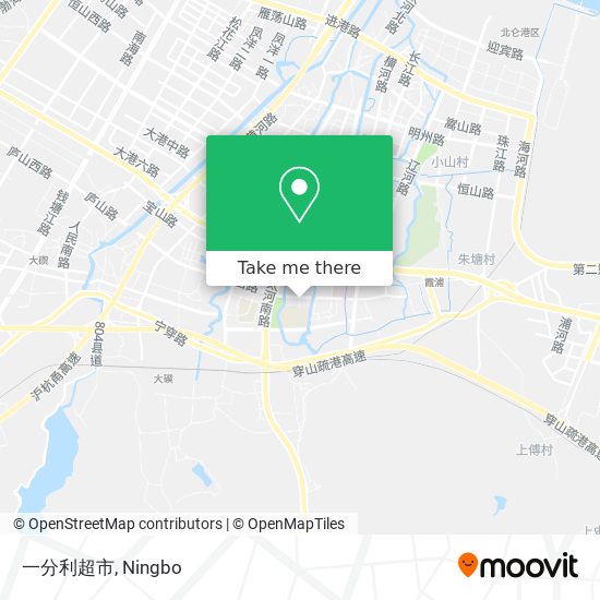 一分利超市 map