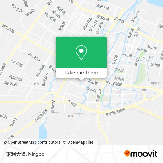 惠利大道 map