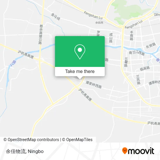 余佳物流 map