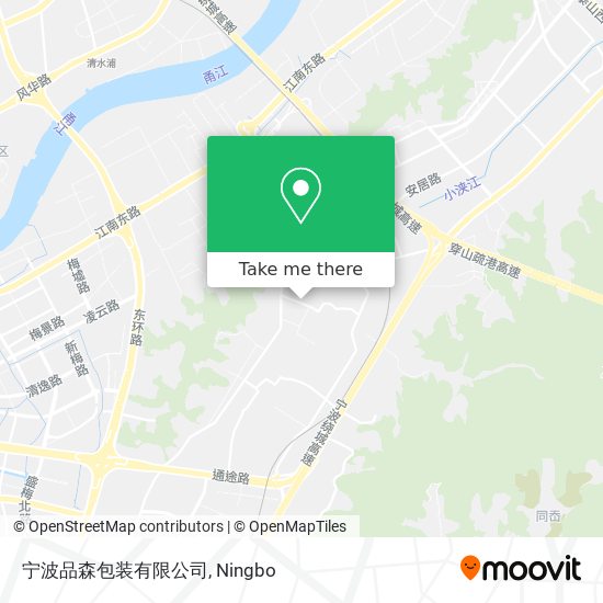 宁波品森包装有限公司 map