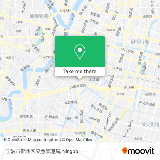 宁波市鄞州区应急管理局 map