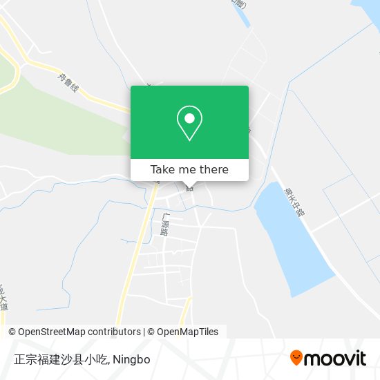 正宗福建沙县小吃 map