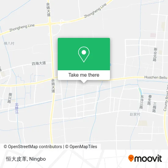 恒大皮革 map