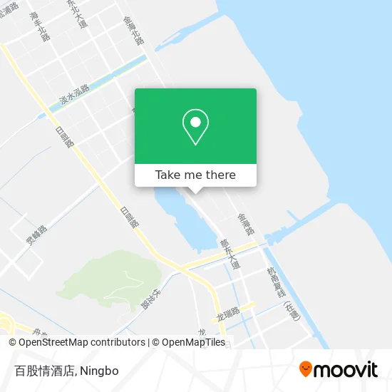 百股情酒店 map