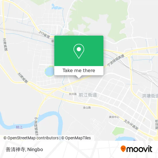 善清禅寺 map