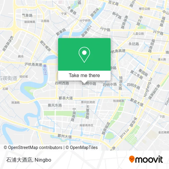 石浦大酒店 map