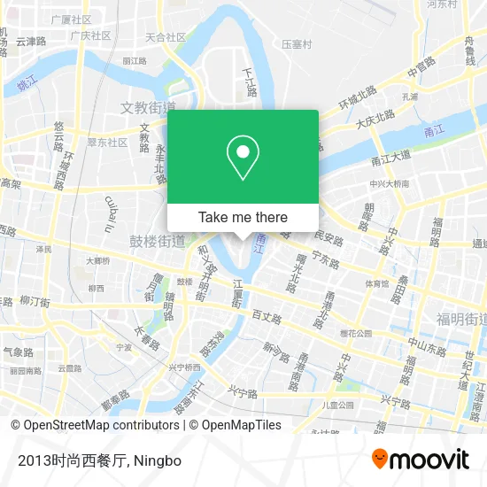 2013时尚西餐厅 map