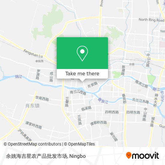 余姚海吉星农产品批发市场 map