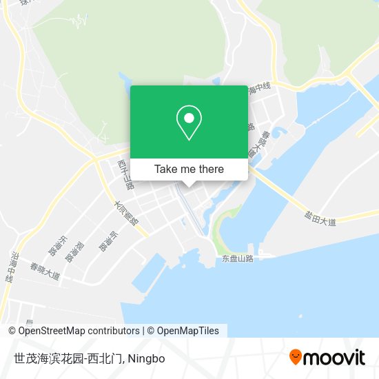世茂海滨花园-西北门 map