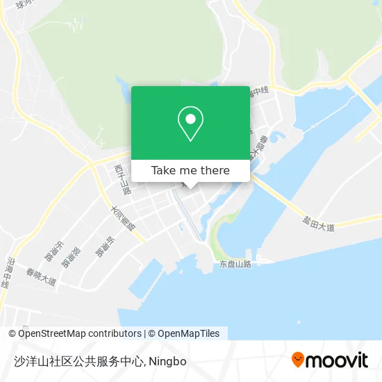 沙洋山社区公共服务中心 map