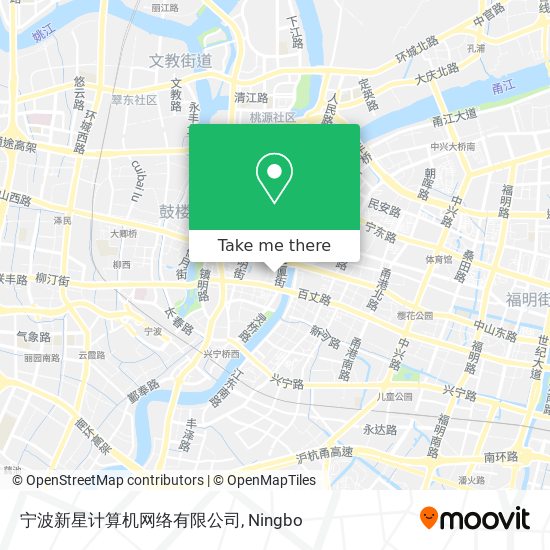 宁波新星计算机网络有限公司 map