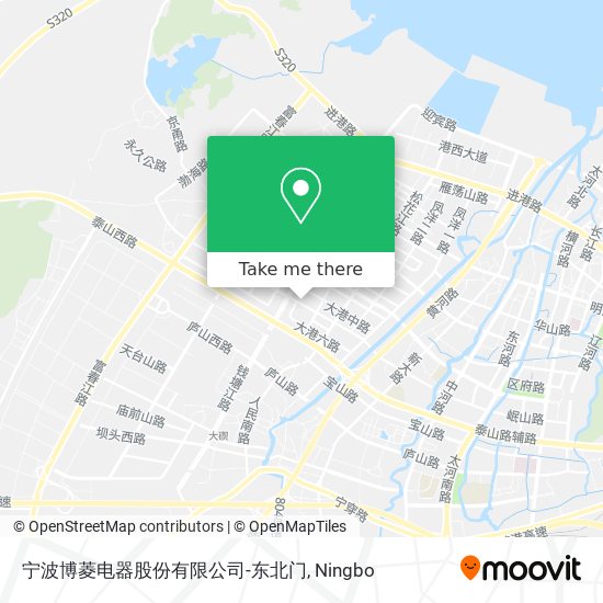 宁波博菱电器股份有限公司-东北门 map