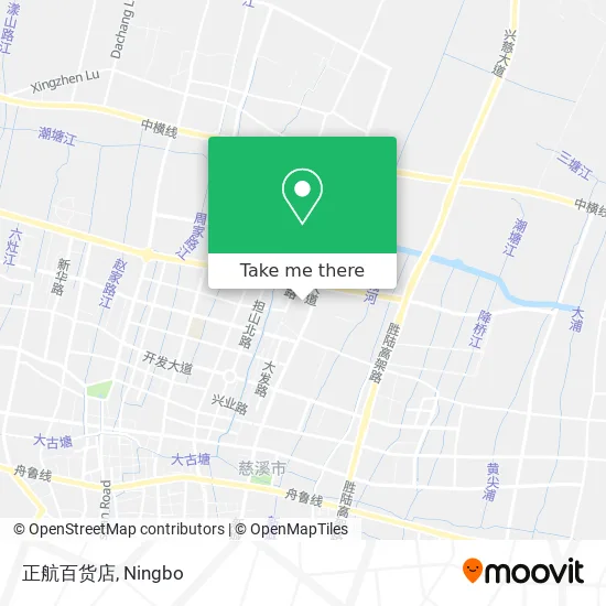 正航百货店 map