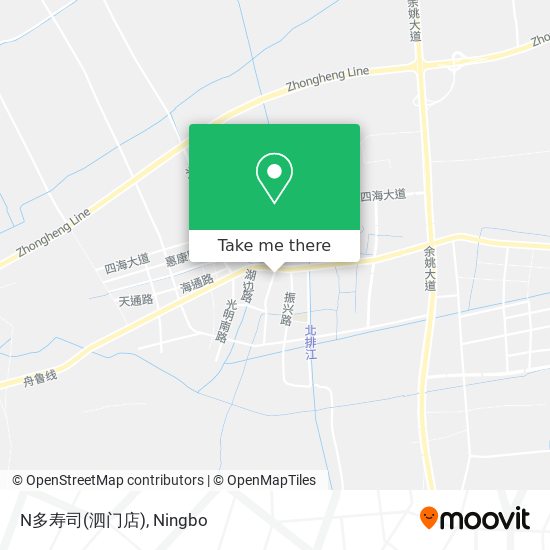 N多寿司(泗门店) map