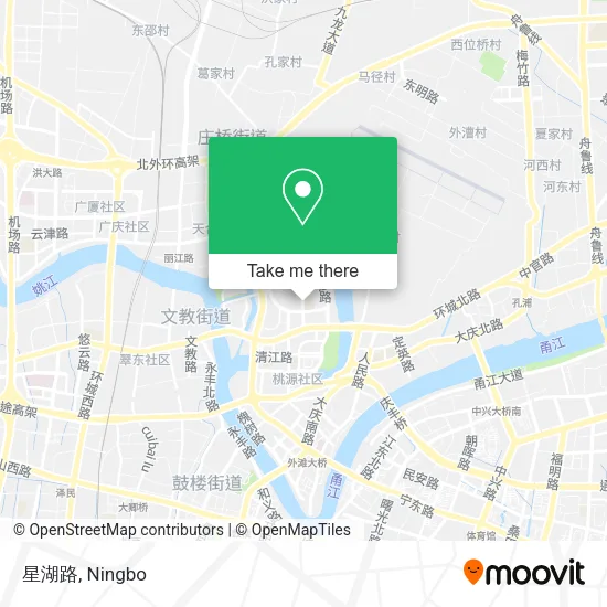 星湖路 map