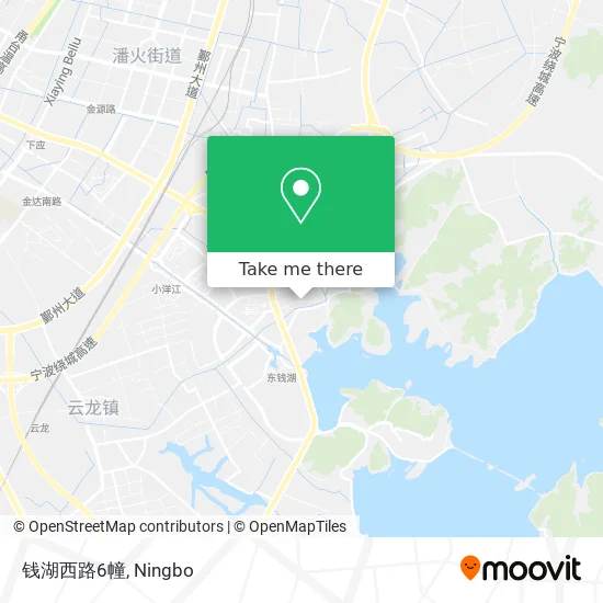 钱湖西路6幢 map